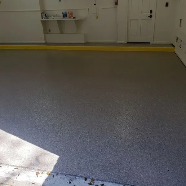 Garage epoxy floor coating